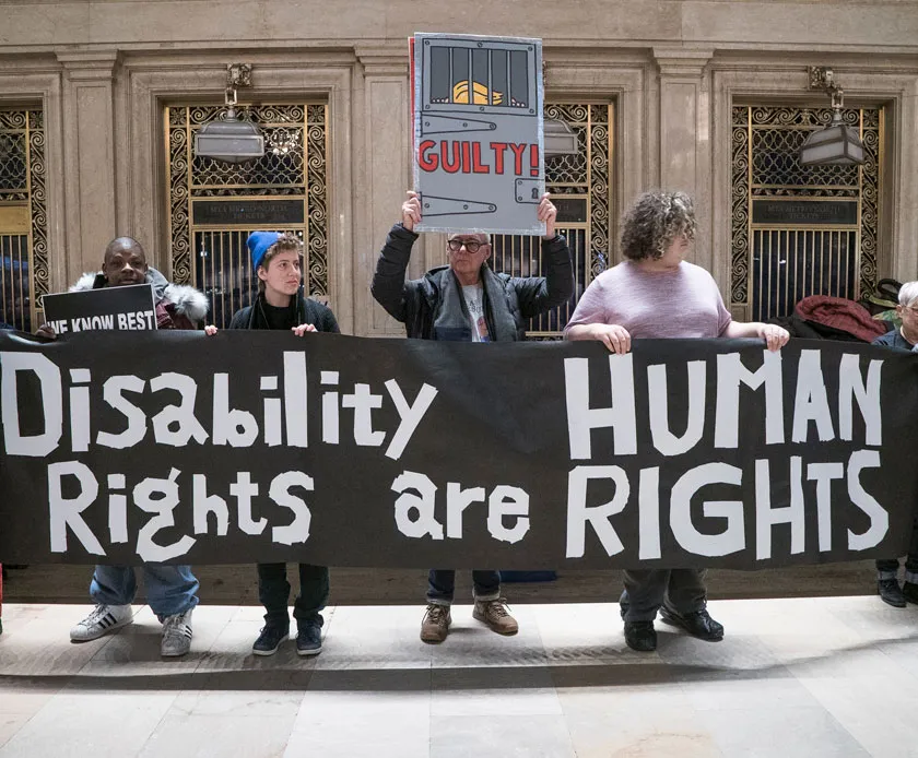 Disability-Rhights-1 Seventeen US states, led by Texas, are fighting a lawsuit that could weaken disability rights protections in healthcare.
