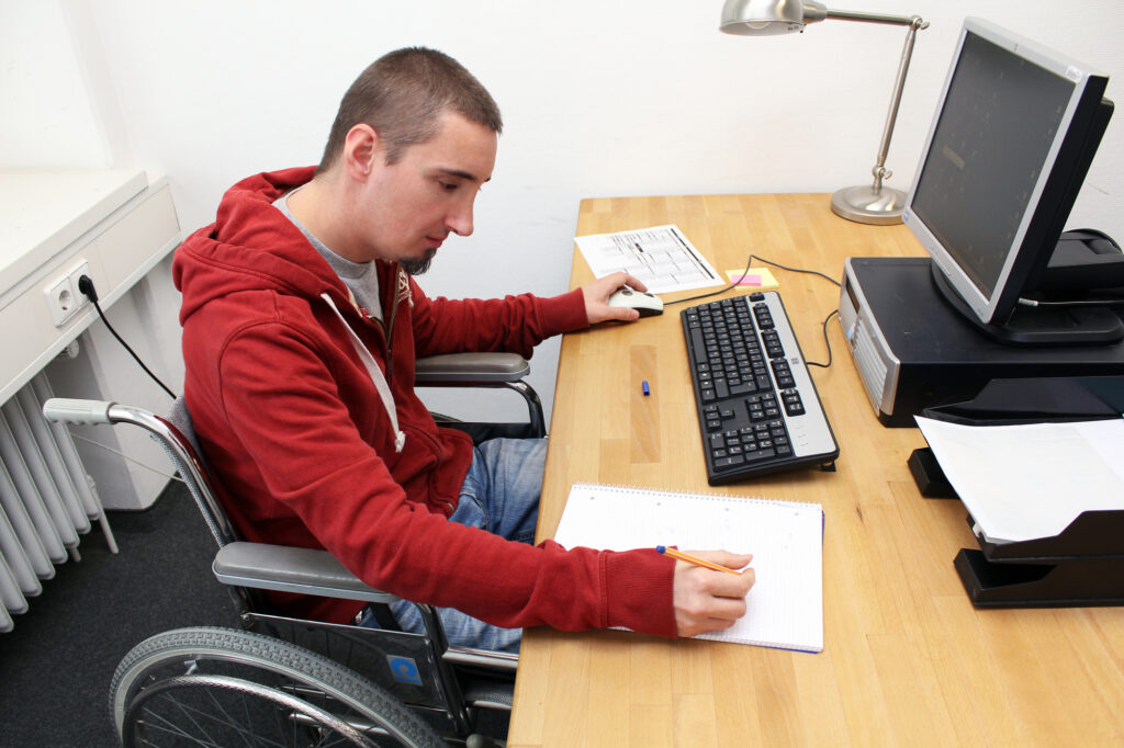 The UK government is looking at changing the disability benefits system to help more disabled people get jobs and be independent.